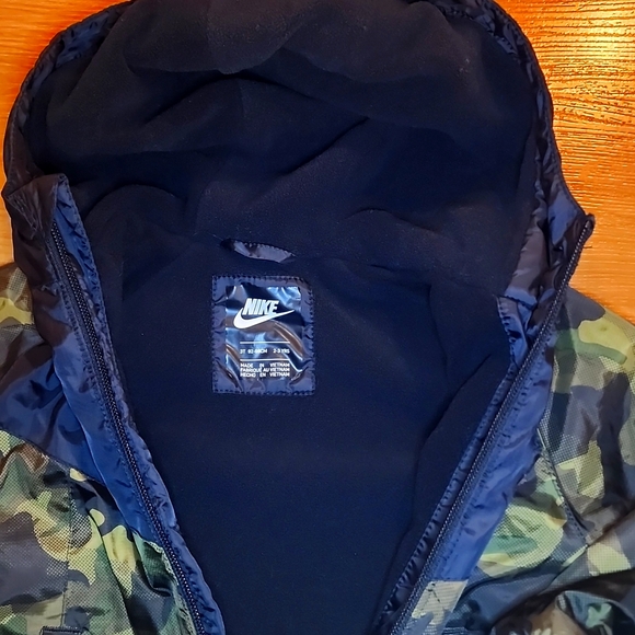 NIKE Kids Fleece Hooded Jacket (2-3Y) - Picture 4 of 7